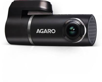 AGARO Alpha Car Dash Camera, Dashboard Recorder, 3MP, 140 Degree Wide Angle, Reverse Assist Camera System