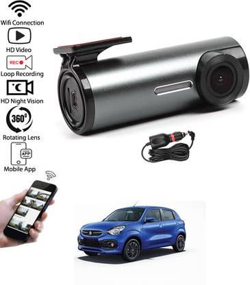MATIES Dash Camera Night Vision/24Hour Parking Monitor DVR 47 Reverse Assist Camera System