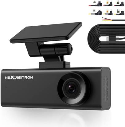 NEXDIGITRON A3 with Hardwire Kit,Full HD 1080p,G-Sensor,WiFi,Upto 128GB Supported Reverse Assist Camera System
