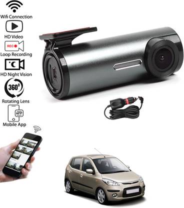 MATIES mini Car DVR wifi Connected/Loop Recording/App Control Dash Camera Recorder 115 Reverse Assist Camera System
