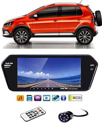 Enfield Works 7InchFull HD Touch Screen Bluetooth LED Screen & LED Reverse Camera E-3567 Reverse Assist Camera System