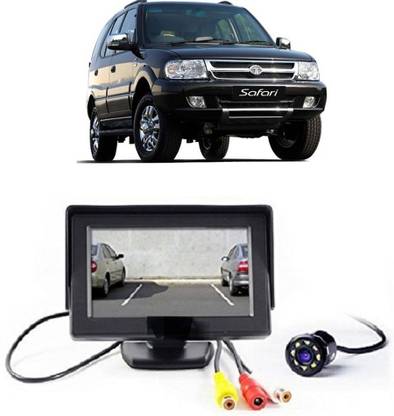 Enfield Works Parking Assistance Monitor With 8 Led Night Vision Car Reverse Camera Combo-D121 Reverse Assist Camera System