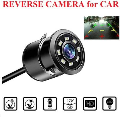 carempire 8 LED Night Vision Waterproof Vehicle Camera System Reverse Assist Camera System