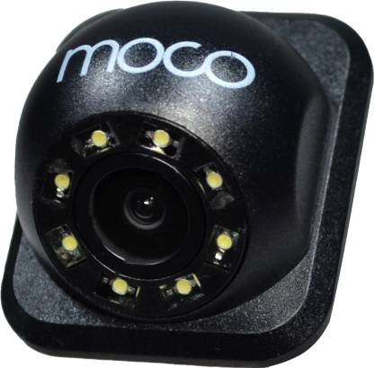 moco C-06| Super HD Moving Line Cap Style Rear View Car Camer 8 LEDs| Wide Angle View Reverse Assist Camera System