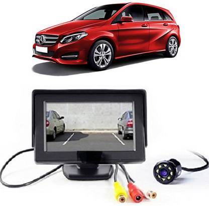 Enfield Works Parking Assistance Monitor With 8 Led Night Vision Car Reverse Camera Combo-N346 Reverse Assist Camera System