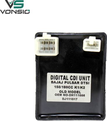 VONSIO CDI Unit For Bajaj Pulsar 150 DTSI (Digital) 180 (UG1) Motorcycle Bajaj Pulsar 150 CDI Unit