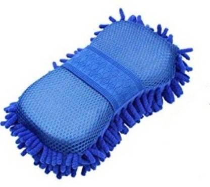 Skywalk Multipurpose Microfibre Wash & Dry Cleaning Car Sponge Mitt Sponge