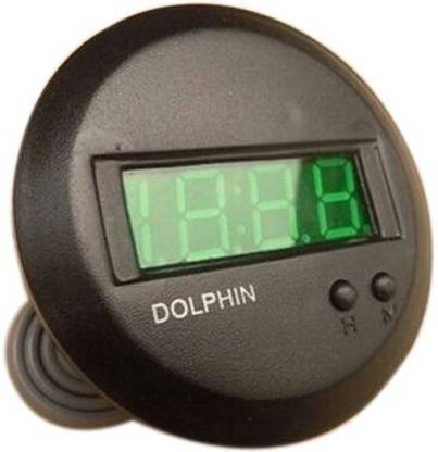 Dolphin Digital Car Vehicle Clock