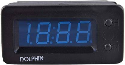 Dolphin Digital Car Vehicle Clock