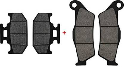 LAKSHAY Combo Brake Disc Pad Set Compatible For Yamaha FZ/FZ 250 & R15 v3 Vehicle Disc Pad