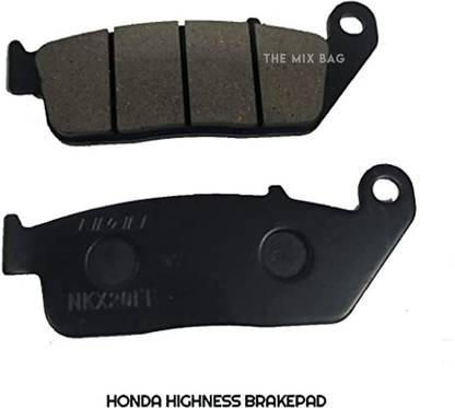 S4Group Front Brake Pad compatible with Honda Highnes Vehicle Disc Pad