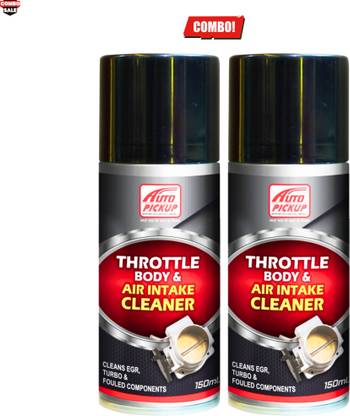 AUTO PICKUP Premium Quality 1+1 Combo Pack Of 2 Throttle Body & Air Intake Cleaner Spray Engine Cleaner