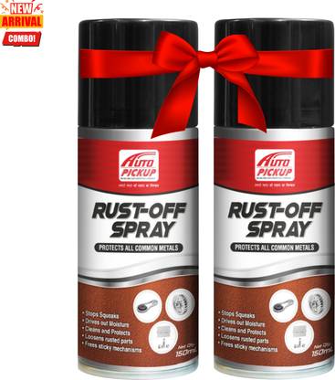 AUTO PICKUP Premium Long-Lasting Rust-Off Spray 1+1 Combo Engine Cleaner