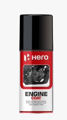 Hero Motocorp Transparent Engine Coating, 100 ML - Heat Resistant Engine Cleaner