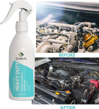 Clenliv Engine Cleaner for Car & Bike (Non-Acid Formula Safe for All Engine Components) Engine Cleaner