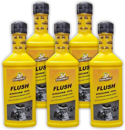 POWERMAX Engine Oil Flush 60ml Pack of 5 Engine Cleaner