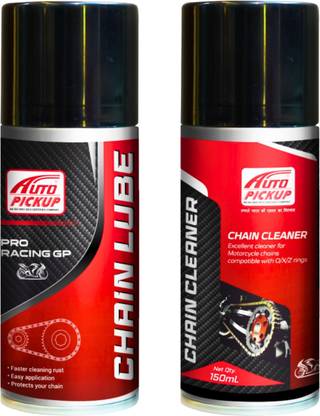 AUTO PICKUP Chain Lube and Cleaner Spray Combo (150 ml, Pack of 2) Engine Cleaner