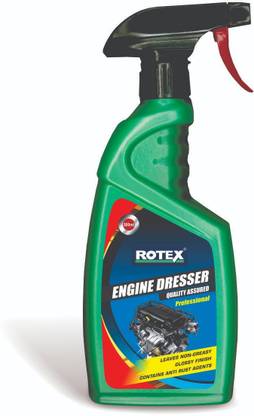 Rotex Engine Dresser Non-Greasy Finish| Restores Shine & Protects Engine Bay Engine Cleaner