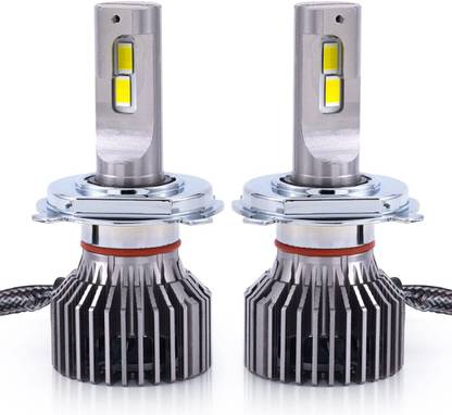 ALLEXTREME H4/H19 LED Headlight 200W-22000LM/Per Pair Car Headlamp Bulb 6000K White for Car Vehical HID Kit