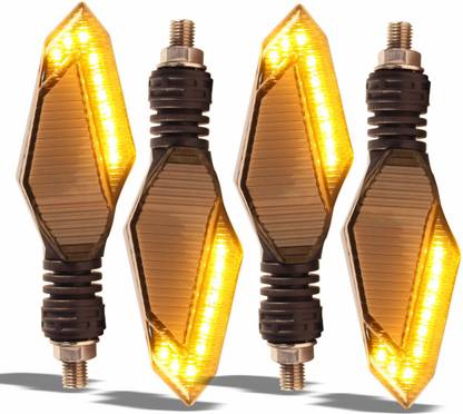 Miwings Rear, Side LED Indicator Light for Universal For Bike Universal For Bike