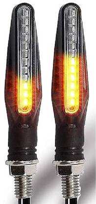 Gymisa Front, Rear, Side LED Indicator Light for Universal For Bike Universal For Bike