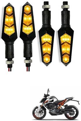 QUIRKY ZONE Front, Rear LED Indicator Light for Bajaj, Hero, Honda, TVS, Suzuki, Universal For Bike Universal For Bike