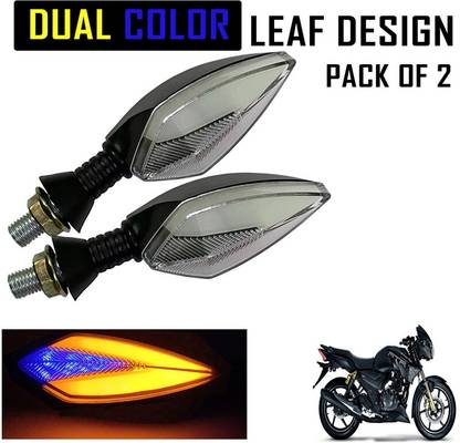 Shopland Front, Rear LED Indicator Light for TVS Apache RTR 180