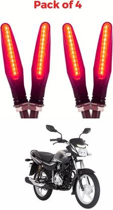 DriveXpert Front, Rear LED Indicator Light for Universal For Bike Universal For Bike