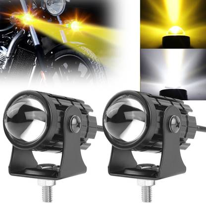 GONAMA Side LED Indicator Light for Bullet, Hero, Honda, KTM, Mahindra, Royal Enfield, Suzuki, Tata, TVS, Yamaha, Universal For Bike Accent, Pleasure, Dream Yuga, Electra, Pulsar 150, CBF 125, Splendor, Universal For Bike