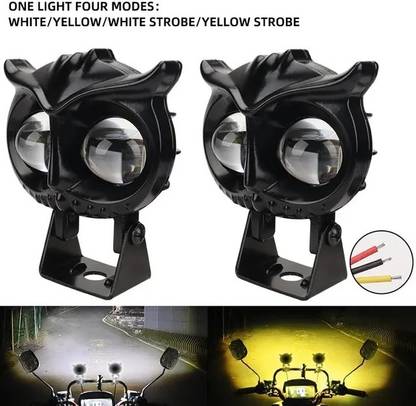 HALLOWS Front, Rear, Side LED Indicator Light for Universal For Bike Universal For Bike