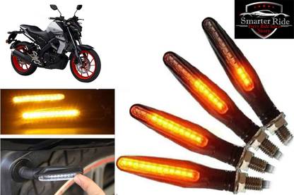SMARTER RIDE Front, Rear, Side LED Indicator Light for Universal For Bike Universal For Bike