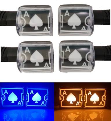 PBTA Front, Rear, Side LED Indicator Light for Hero Splendor, Splendor Plus, Splendor Pro, Splendor pro classic, Splendor