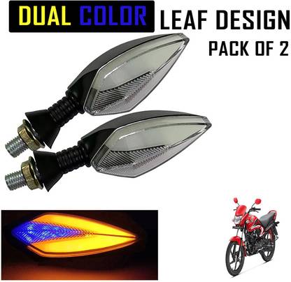 Shopland Front, Rear LED Indicator Light for Honda Dream Yuga