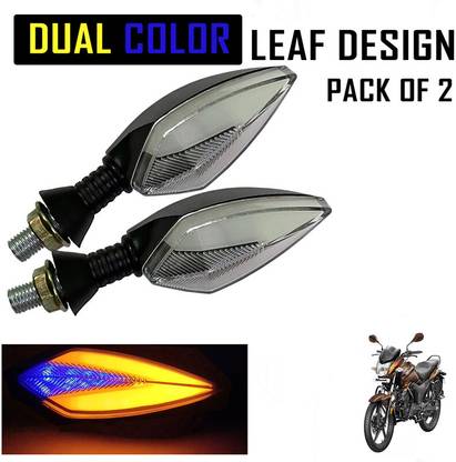 Shopland Front, Rear LED Indicator Light for Hero Hunk