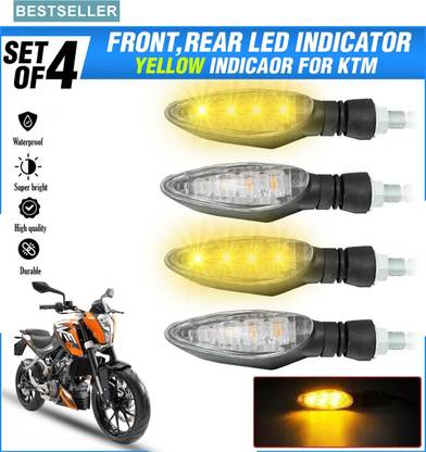 Otoroys Front, Rear LED Indicator Light for KTM Duke 190, Duke 180, Duke 200, Duke 390, RC 390, RC 200
