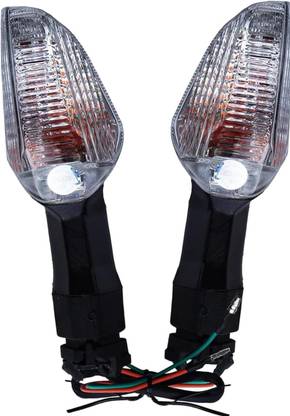 BIKEBLOOM Side, Rear, Front Incandescent Indicator Light for Honda Shine 125