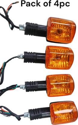 BIKEBLOOM Side, Rear, Front Incandescent Indicator Light for Hero Splendor Plus, Splendor Pro, Splendor