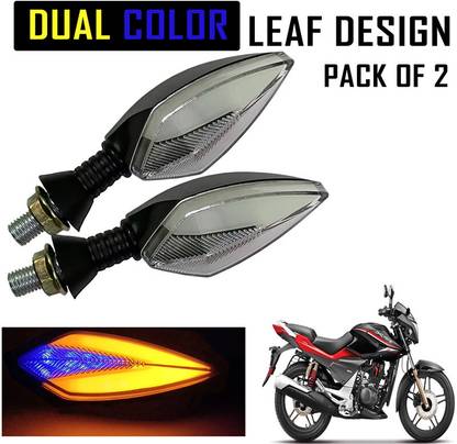 Shopland Front, Rear LED Indicator Light for Hero CBZ Xtreme