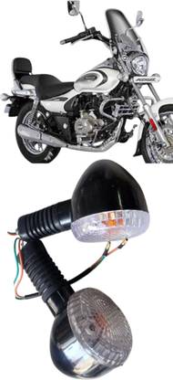 BIKEBLOOM Side, Rear Incandescent Indicator Light for Bajaj Avenger 150, Avenger 200
