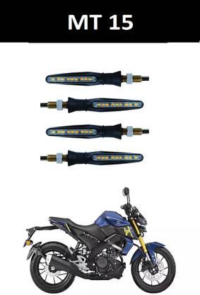 Autoxygen Front, Rear LED Indicator Light for Yamaha MT15 ( BS4 + BS6 )