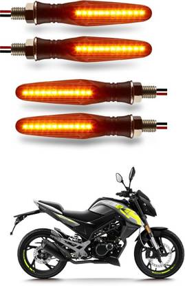 DriveXpert Front, Rear LED Indicator Light for Universal For Bike Universal For Bike