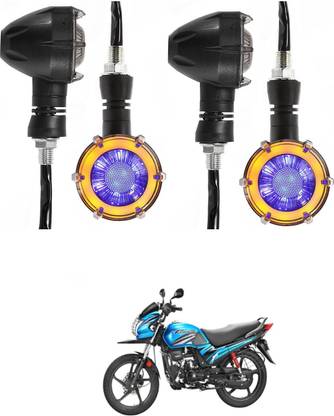 PRTEK Universal High Bright Front Rear Led Side Indicator Turn Signal V1277 Indicator Light Motorbike LED for Mahindra (12 V, 12 W)