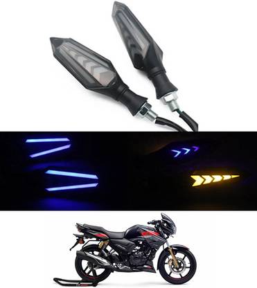 AYW Front LED Indicator Light for TVS Universal For Bike