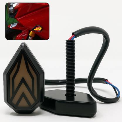 AutoPowerz Side LED Indicator Light for Universal For Bike Universal For Bike