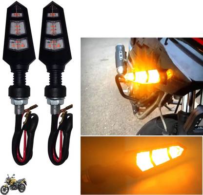 Pious Front, Rear LED Indicator Light for Honda CB Trigger