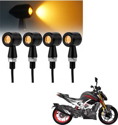 JMA TRADING Front, Rear LED Indicator Light for TVS Universal For Bike