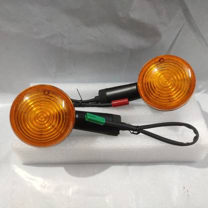 AUTO STYLIST Front, Rear LED Indicator Light for Royal Enfield CLASSIC REBORN 350, Meteor 350