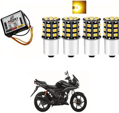 PRTEK Front, Side LED Indicator Light for Honda CBF Stunner