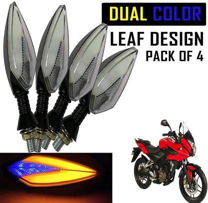 Shopland Front, Rear LED Indicator Light for Bajaj Pulsar 200 AS