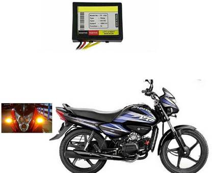 REPLEY Front, Rear NA Indicator Light for Hero Splendor Plus